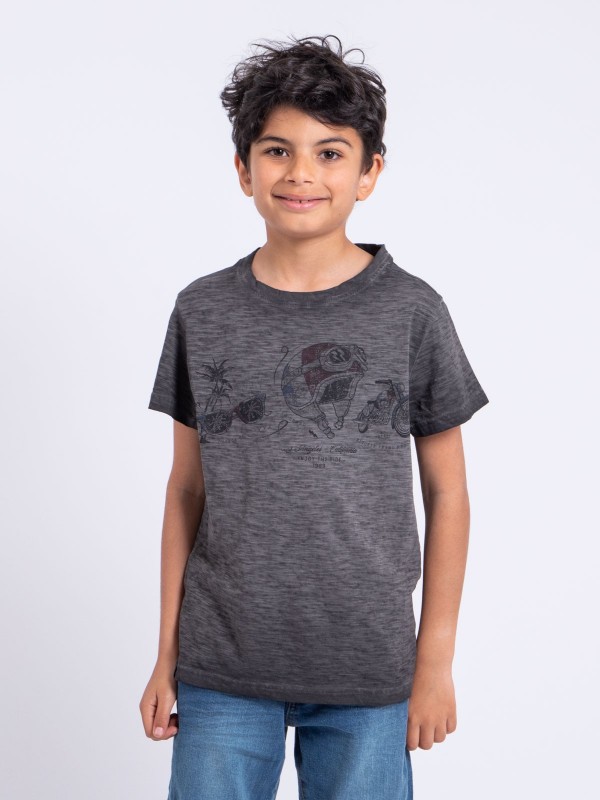 T-shirt manches courtes col...