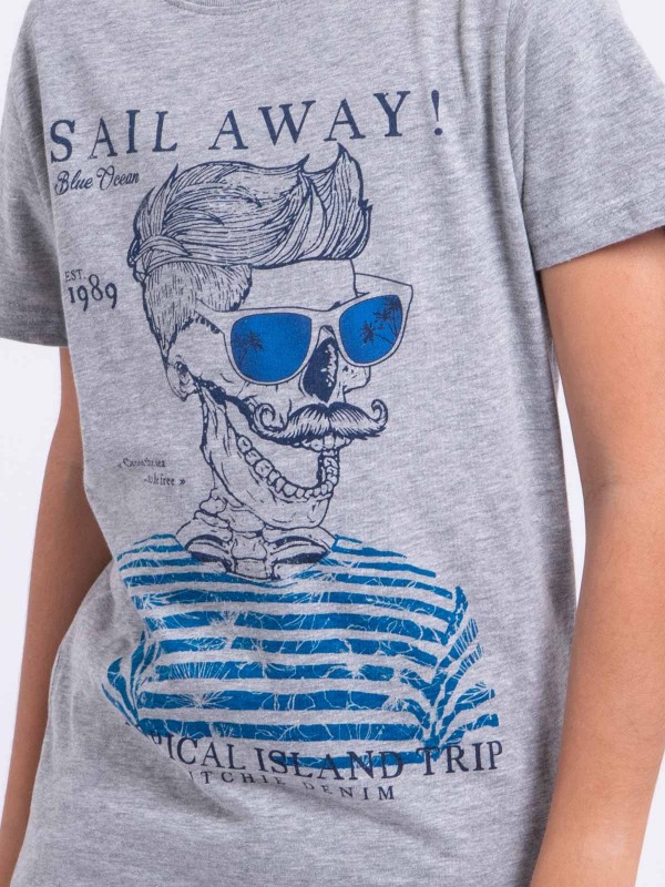 T-shirt manches courtes col...