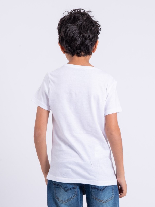 T-shirt manches courtes col...