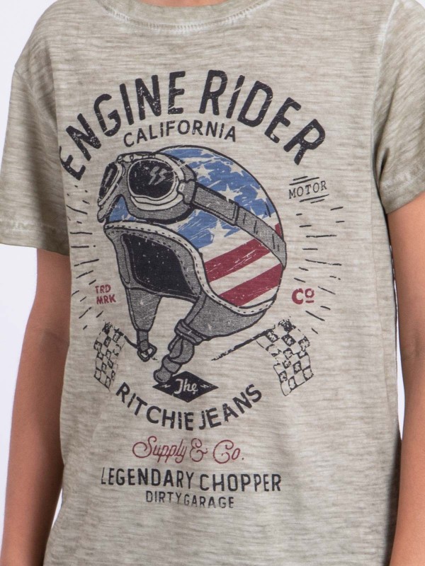 T-shirt manches courtes col...