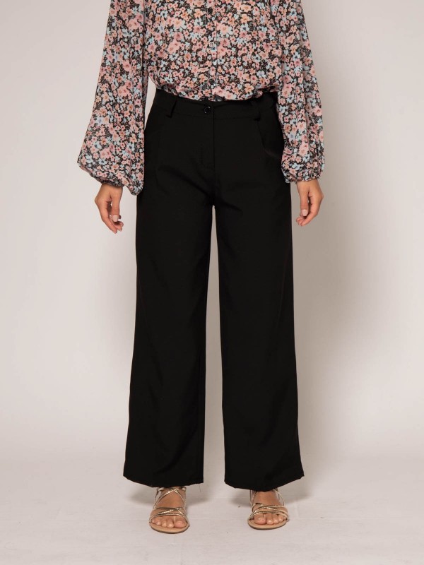 Pantalon fluide EVAN - Noir