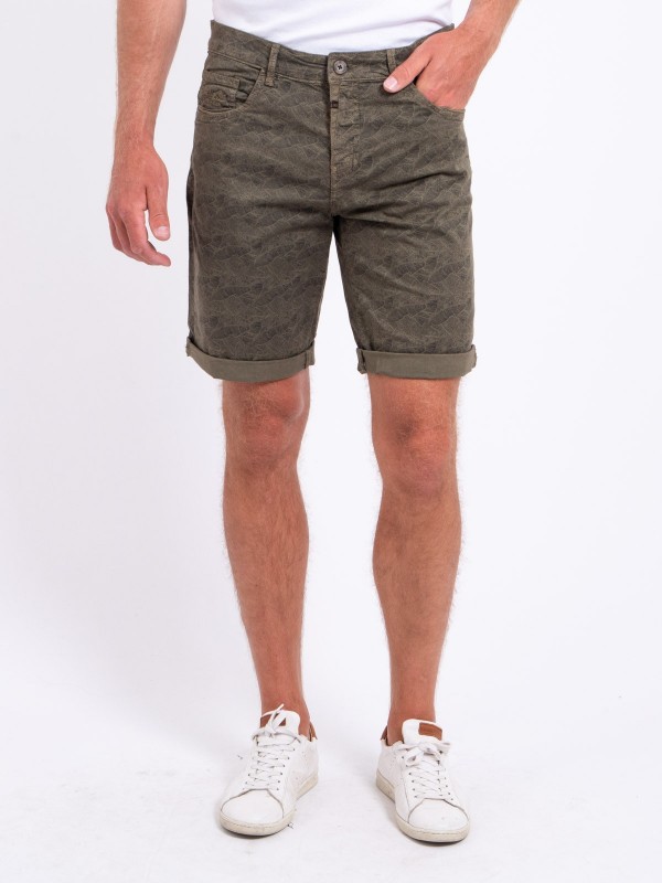 Bermuda motifs BASKEL - Kaki