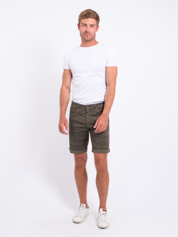 Bermuda motifs BASKEL - Kaki