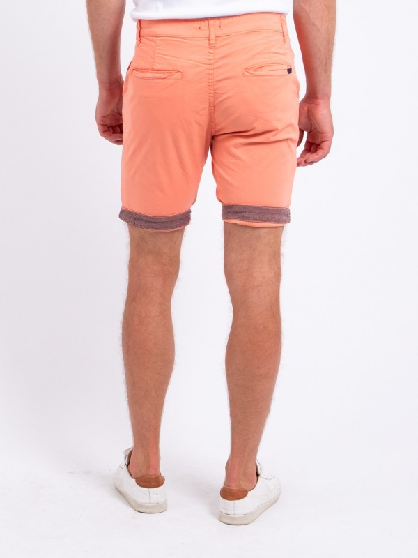Bermuda chino BAZY - Corail