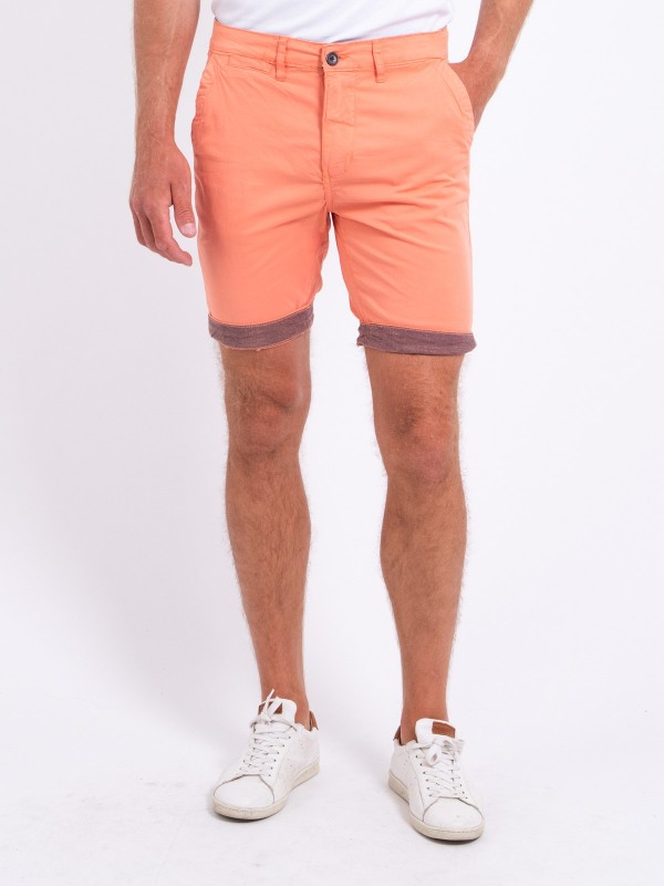 Bermuda chino BAZY - Corail