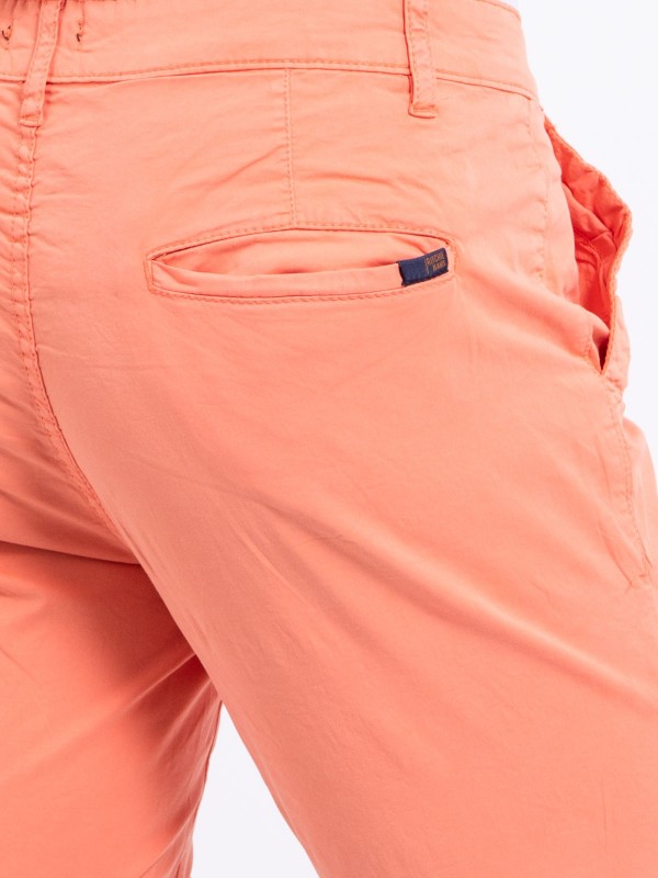 Bermuda chino BAZY - Corail