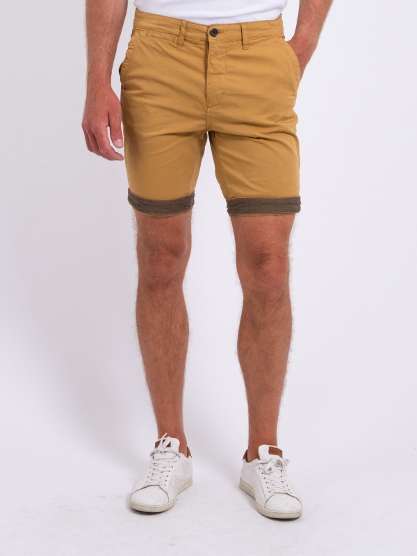 Bermuda chino BAZY - Jaune...