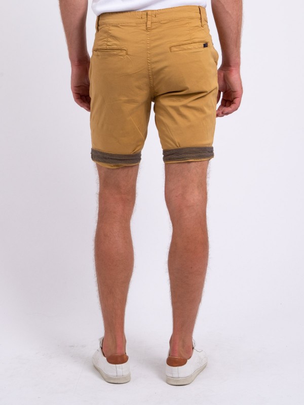 Bermuda chino BAZY - Jaune...