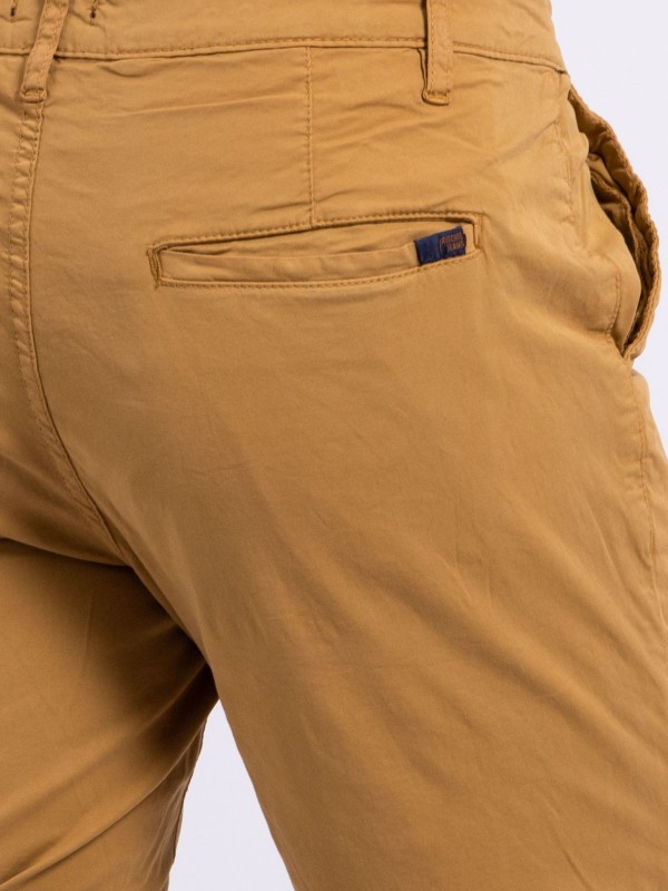 Bermuda chino BAZY - Jaune...