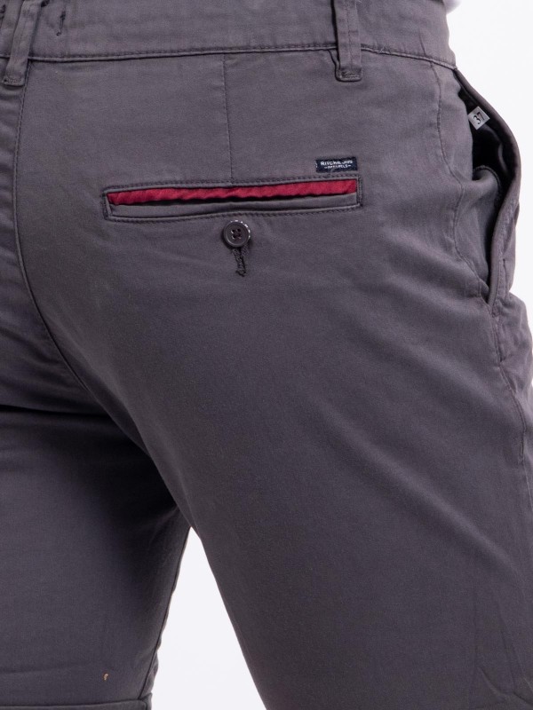 Bermuda chino BERKLARO - Gris