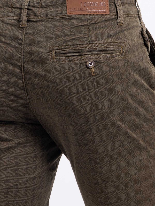 Bermuda chino motifs BOLSOU...