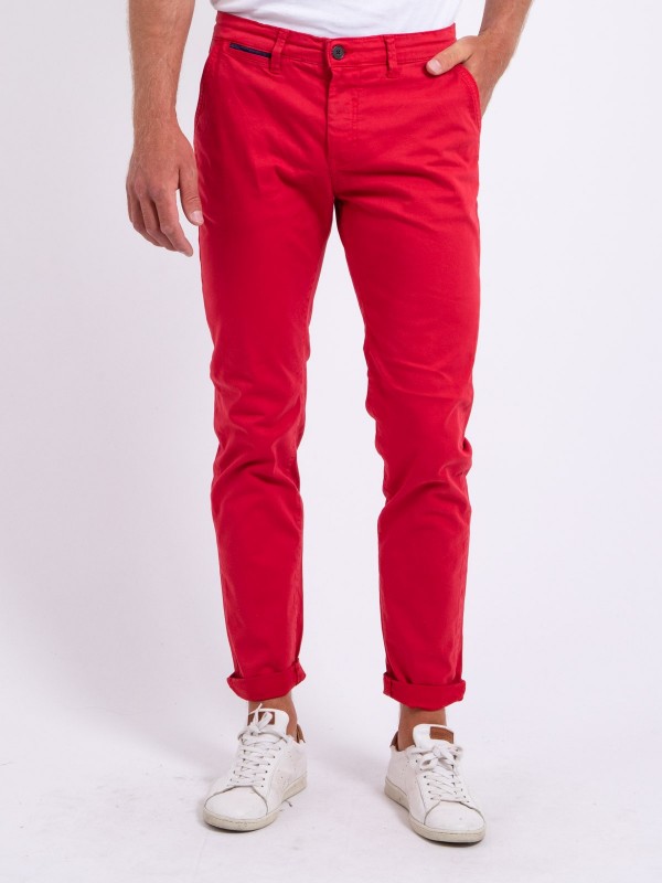 Pantalon chino coupe...