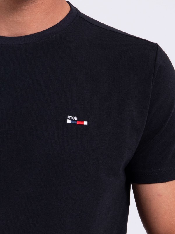 T-shirt col rond pur coton...