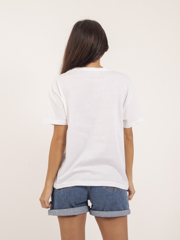 T-shirt col rond FENOMEN -...