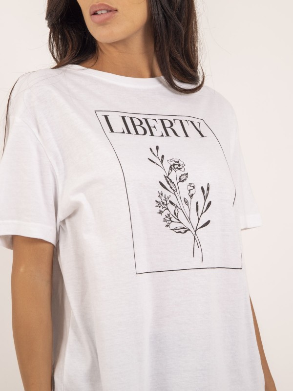 T-shirt col rond FENOMEN -...