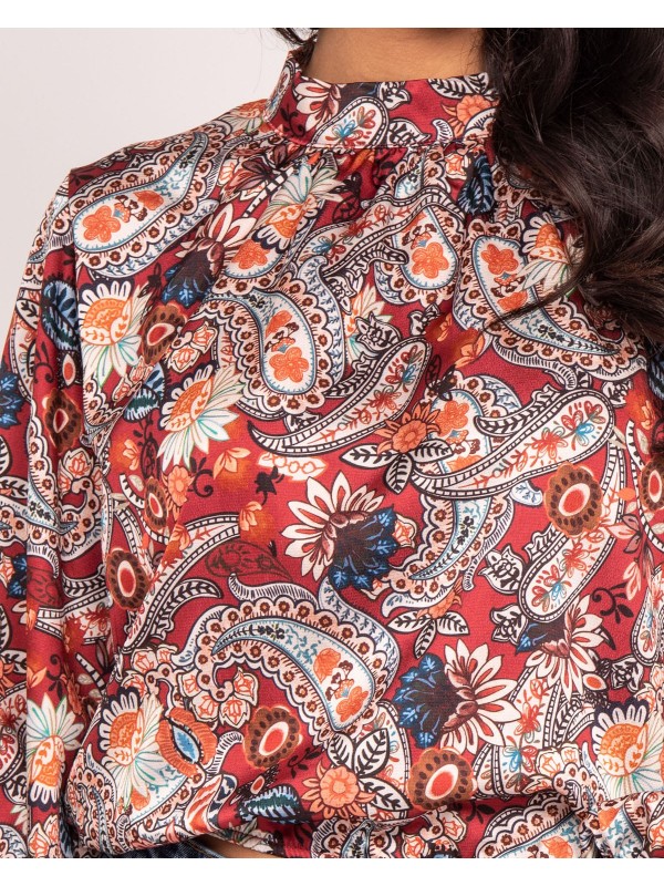 Blouse fluide motifs FABUS...