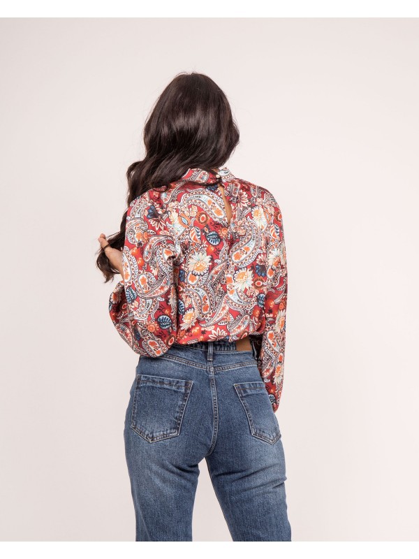 Blouse fluide motifs FABUS...