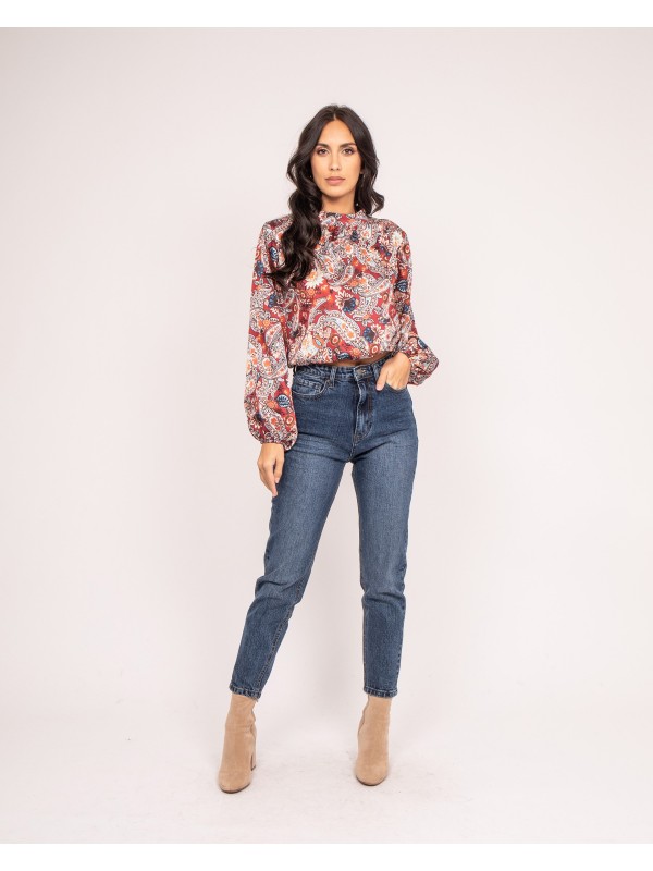 Blouse fluide motifs FABUS...