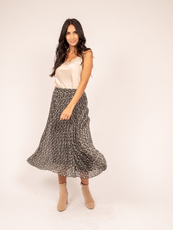 Caraco satin et dentelle...