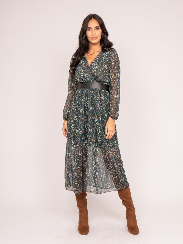 Robe longue motifs INCA