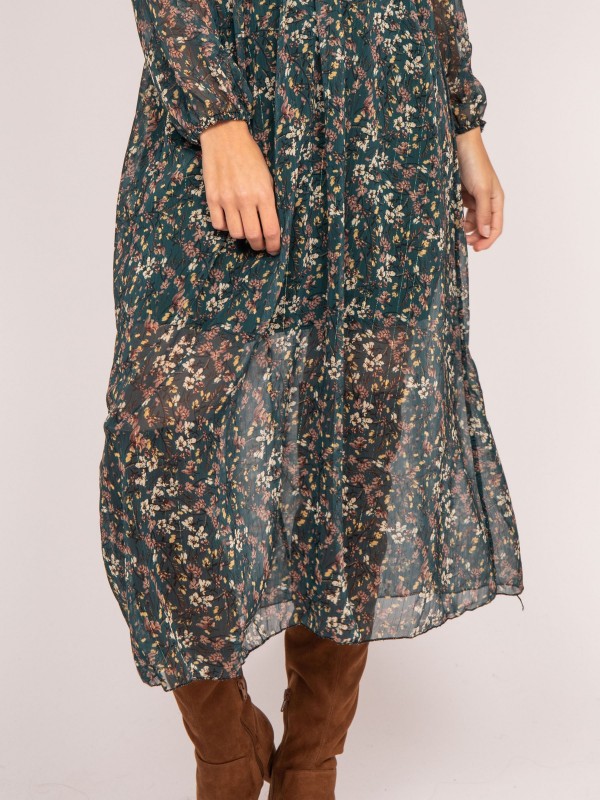 Robe longue motifs INCA