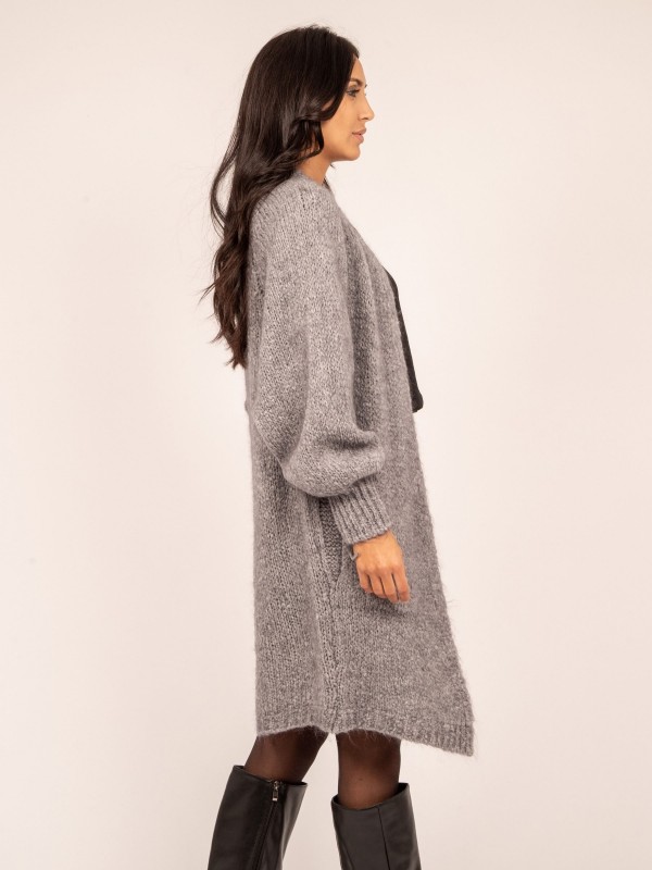 Gilet oversize KADRA - Gris