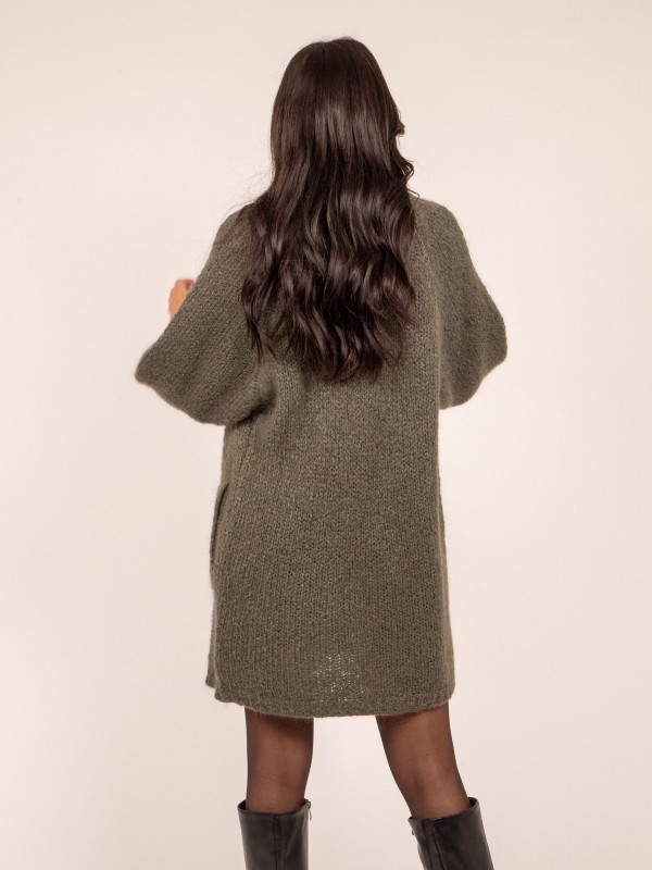 Gilet oversize KADRA - Kaki