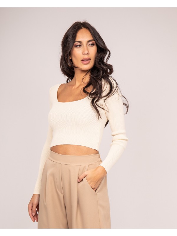 Top court FLORY - Ecru