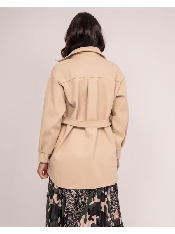 Surchemise UGENIE - Beige