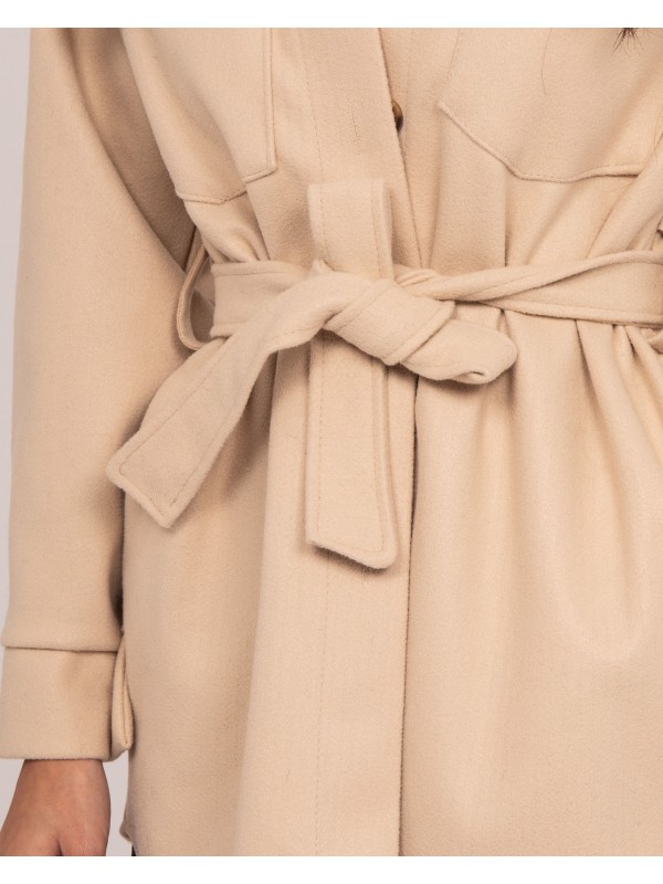 Surchemise UGENIE - Beige