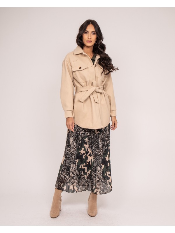 Surchemise UGENIE - Beige