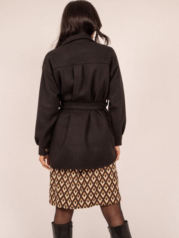 Surchemise UGENIE - Noir