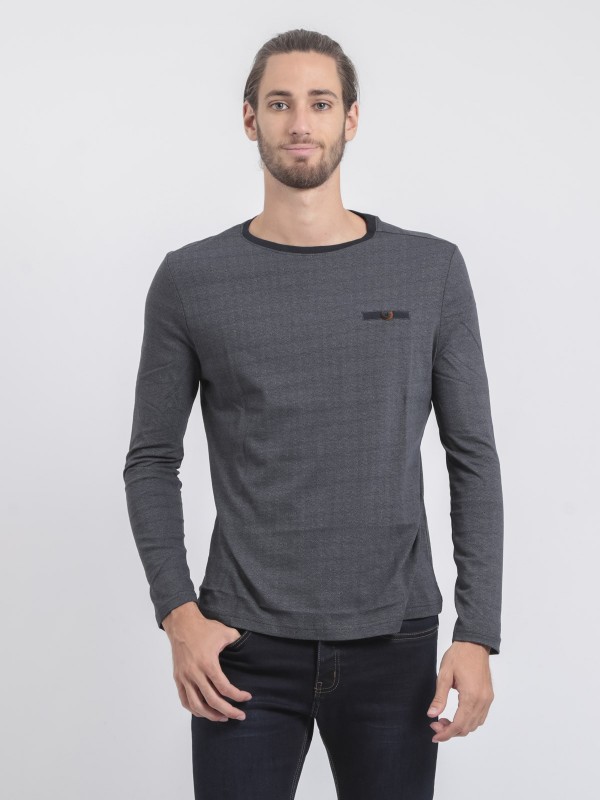 T-shirt manches longues col...