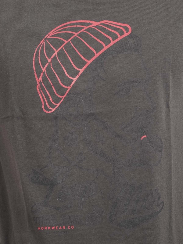 T-shirt col rond pur coton...