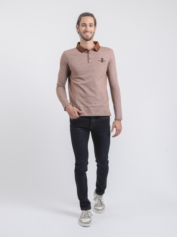 Polo manches longues...