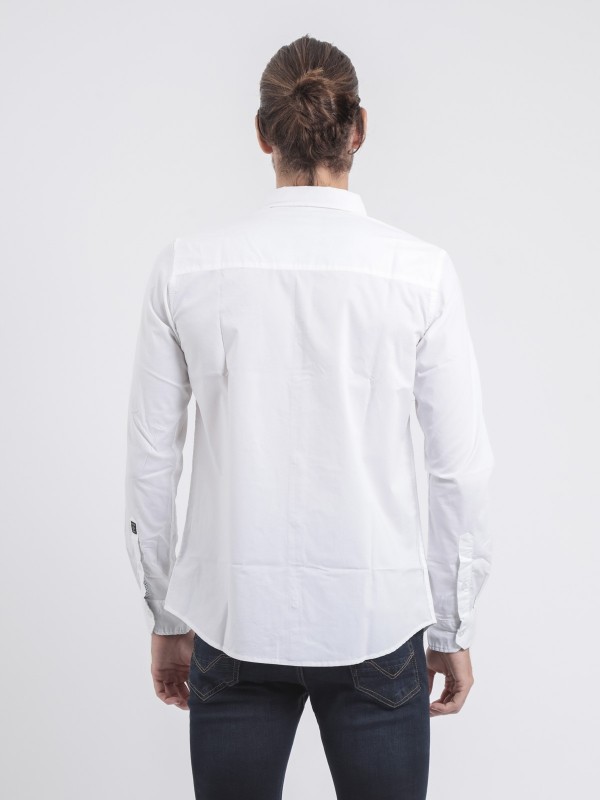 Chemise manches longues...