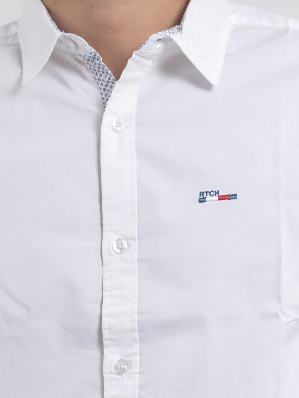 Chemise manches longues...