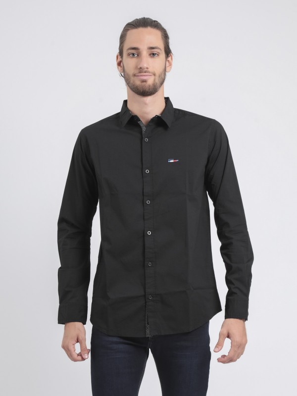 Chemise manches longues...