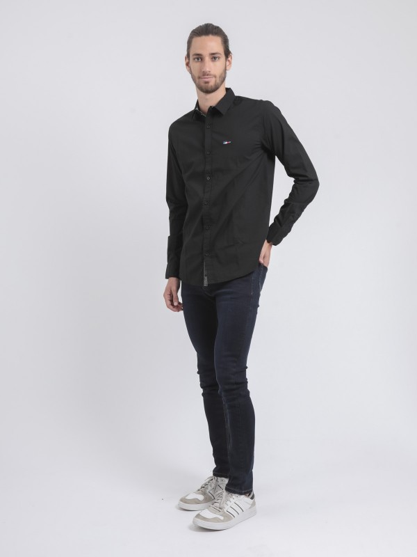 Chemise manches longues...