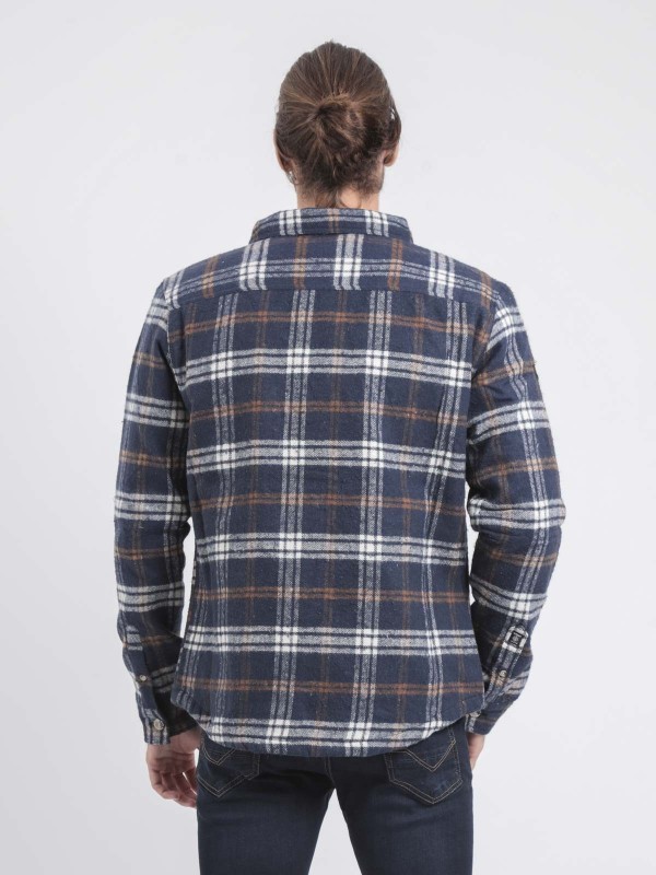 Surchemise manches longues...