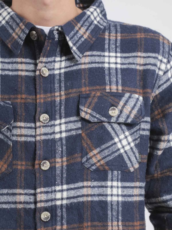 Surchemise manches longues...