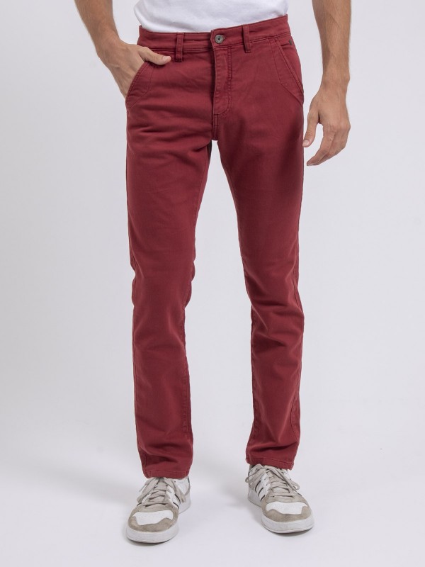 Pantalon chino coupe...
