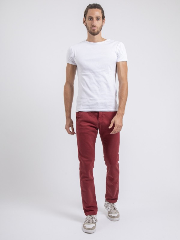 Pantalon chino coupe...