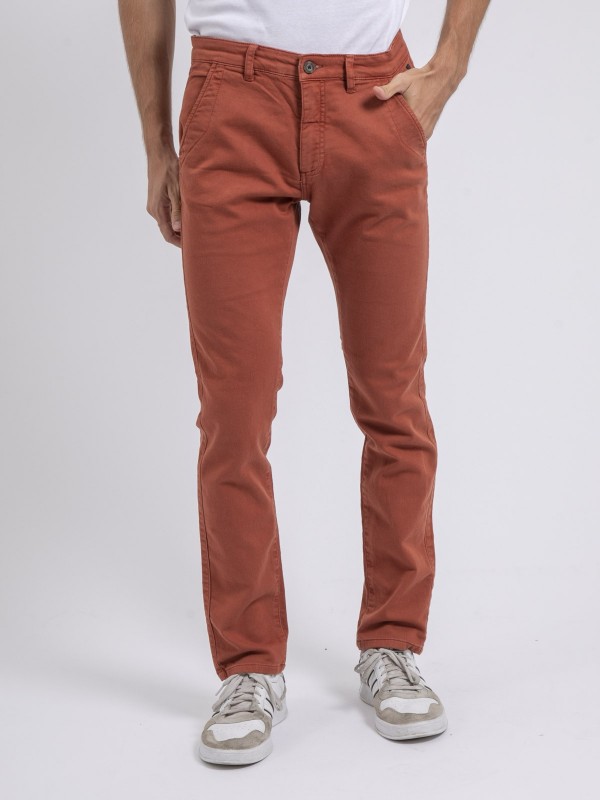 Pantalon chino coupe...