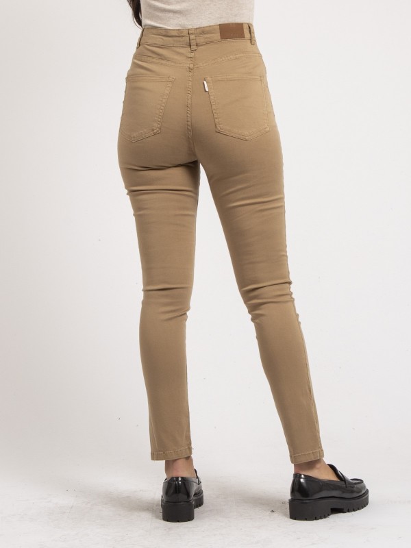 Pantalon slim EDITH - Beige