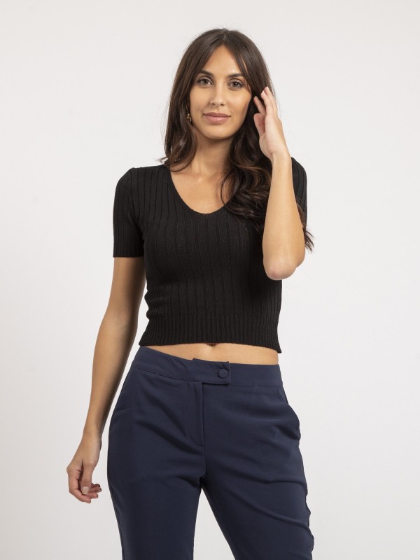 Top court FLOYDE - Noir