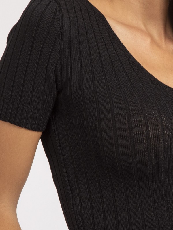 Top court FLOYDE - Noir