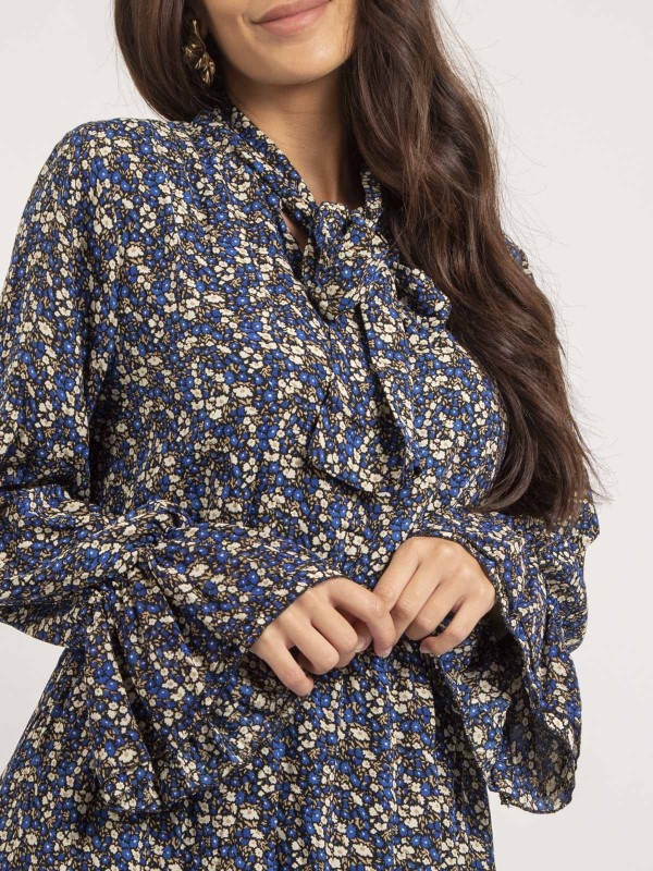 Robe courte motifs INTACK