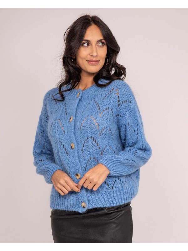 Gilet KAMILIA - Bleu