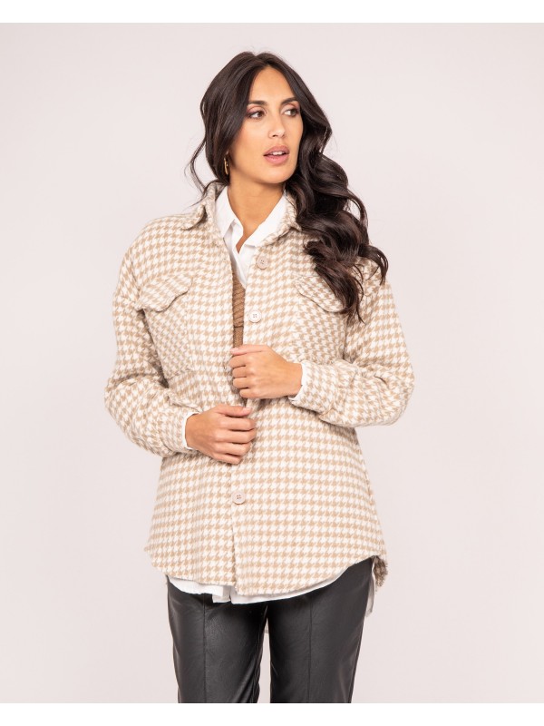 Surchemise pied de poule UVEL